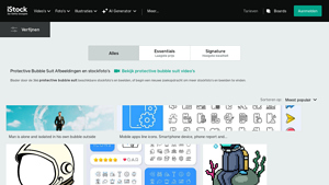 iStock - Protective Bubble Suit Images