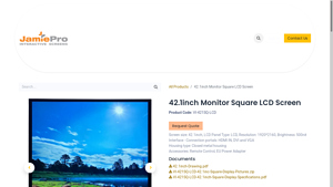 JamiePro - 42.1inch Monitor Square LCD Screen
