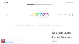 Jazzets - Wholesale Cluster Eyelash Extensions
