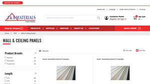 JB Materials - FRP Wall Panels