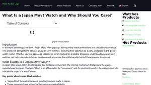 Jeekwatch - Japan Movt Watches