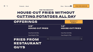 Jesse and Ben's - House-Cut Fries