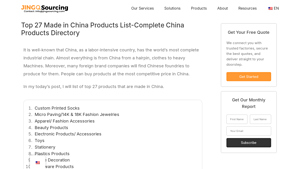 JingSourcing - Custom Printed Socks & Fashion Jewelry