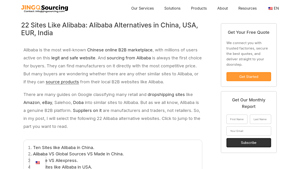 Jingsourcing - Alibaba Alternatives