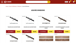 Kban Ltd - Louvre Windows