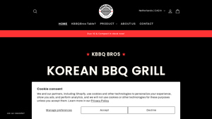 KBBQBros - Outdoor Korean BBQ Grill Table