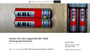 EBL - BRC 18650 Rechargeable Battery