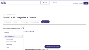 Surron - Various Models for Sale in Ontario