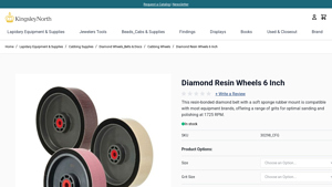 Kingsley North - Diamond Resin Wheels 6 Inch
