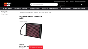 Citroen - 1444TV Air Filter