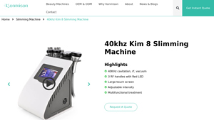 Konmison - 40KHz Kim 8 Slimming Machine