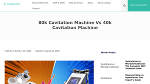 Konmison - 80k & 40k Cavitation Machines