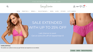 LacyLinen - Linen Zero Waste Hipster NORA