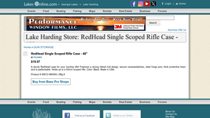RedHead - Single Scoped Rifle Case