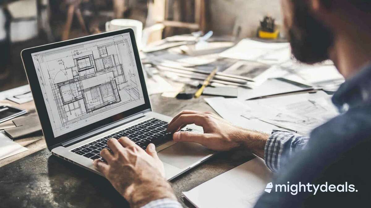 A stock image illustrating laptop for revit concepts