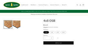 Larsen Lumber Co - 4x8 OSB