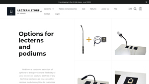 Lectern Store - Key Products