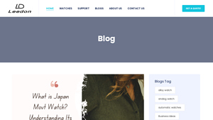 Leedon Watch - Japanese Movt Timepieces