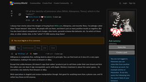 Lemmy World - Buyer Beware Insights