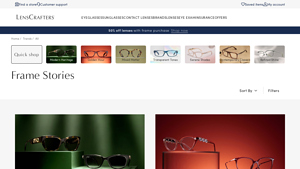 LensCrafters - Eyewear Trends & Key Offers