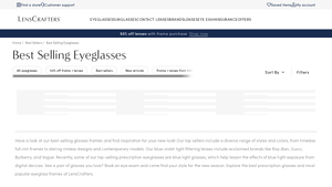 LensCrafters - Best Selling Eyeglasses