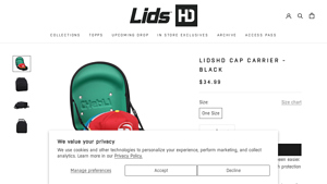 LidsHD - Cap Carrier