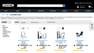 Lifetime - Bulk Folding Chairs