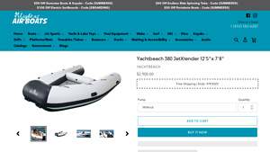 Light as Air Boats - Yachtbeach 380 JetXtender