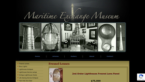 Lighthouse Lens - 2nd Order Fresnel Lens Panel