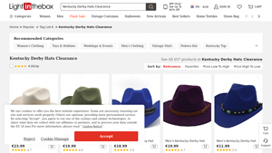 LightInTheBox - Kentucky Derby Hats