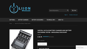 Vapcell - S4 Plus Battery Charger