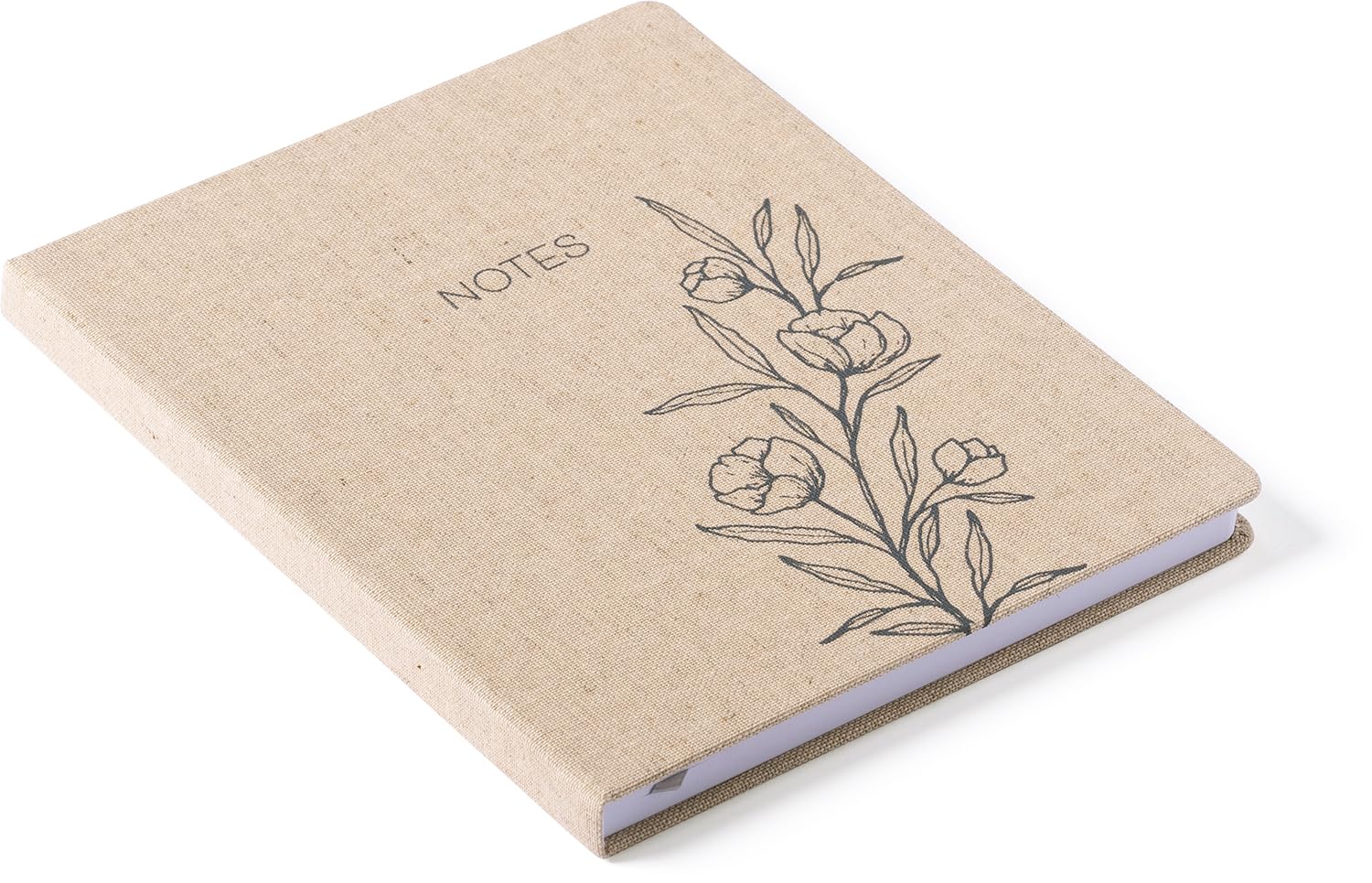 A stock image illustrating linen journal concepts