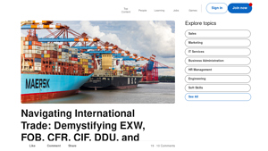 LinkedIn - Key International Trade Terms