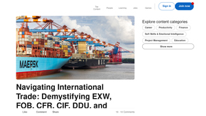LinkedIn - Key International Trade Terms
