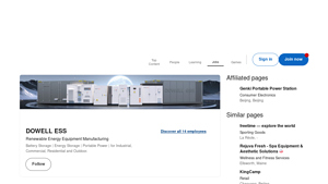 DOWELL - Energy Storage Solutions