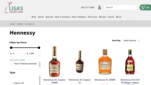 Hennessy - VS Cognac 750ml
