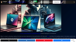 HP Laptops - Reliable and Versatile