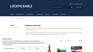 Lockpickable - HUK 7 Pin Tubular Lock Pick