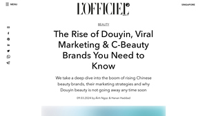 Chinese Beauty Brands - Marketing Strategies