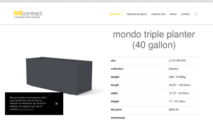 Loll - Mondo Triple Planter