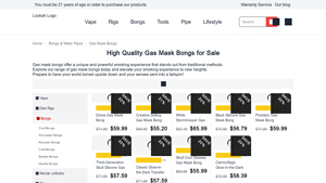 LOOKAH - High Quality Gas Mask Bongs