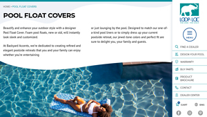 LOOP-LOC - Designer Pool Float Covers