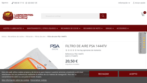 PSA - Filtro de Aire 1444TV