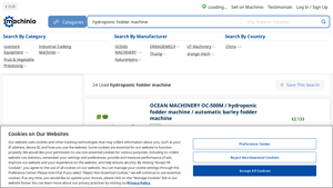 OCEAN MACHINERY - OC-500M Automatic Barley Fodder Machine