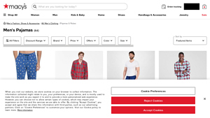 Macy's - Men's Pajamas