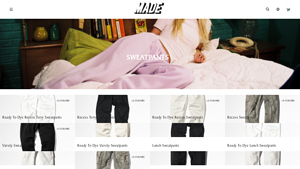 Made Blanks - Sweatpants Collection