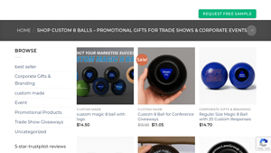 Magic Logo Ball - Custom 8 Balls