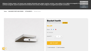 MAGOM HRC - CNC Machined Tooth for Buckets