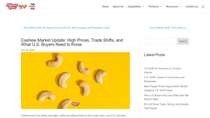 Majestic Spice - Cashew Kernels