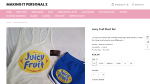 Juicy Fruit - Short Set
